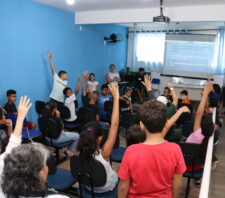 Assistência Social desenvolve atividades no Miguel Badra contra o trabalho infantil