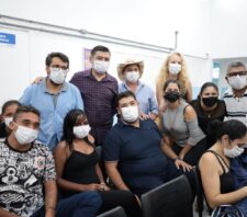 Prefeito vistoria obras da UBS do Jardim Alterópolis