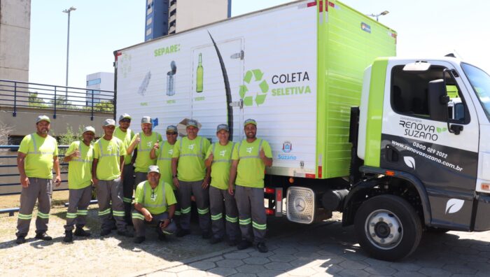 Suzano passa a contar com novo serviço de coleta seletiva