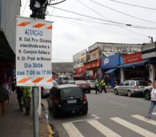Trechos das ruas Glicério e Campos Sales terão interdição neste domingo