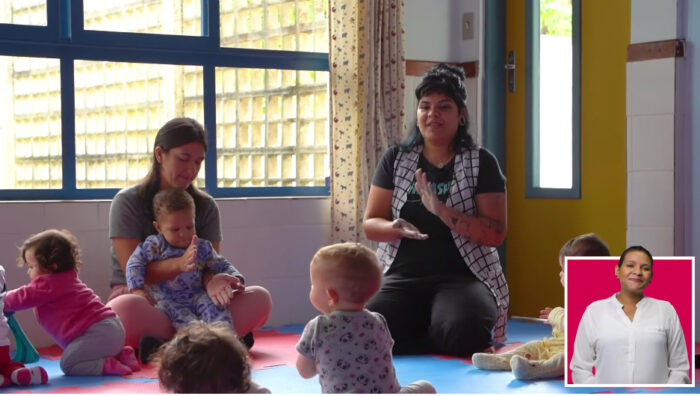 Alunos da rede municipal participam de transmissão da Revista Nova Escola