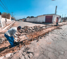Rua do Parque Maria Helena terá trecho interditado para obra de pavimentação