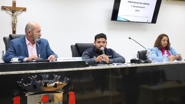 Saúde presta contas do primeiro quadrimestre na Câmara
