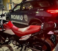 Duas motos são retiradas de circulação após atuação da Romu no final de semana