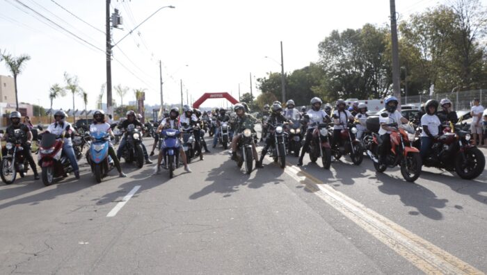 Secretaria de Transporte realiza ‘1ª Motociata de Suzano’ com foco na segurança
