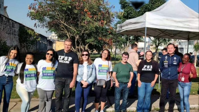 Ação retira 80 quilos de resíduos no Parque Maria Helena