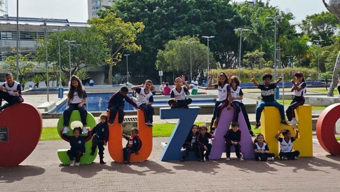 Escola do Parque Samambaia participa de gincana da EDP São Paulo
