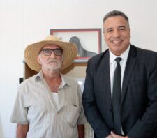 Segurança Cidadã recebe visita do primeiro guarda municipal
