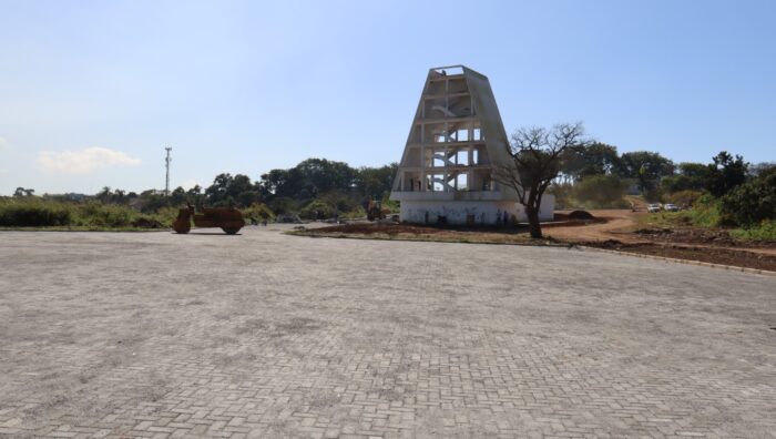 Prefeito em exercício vistoria obras no Parque Mirante do Sesc