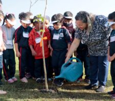 Estudantes do Jardim Imperador visitam viveiro no Dia do Meio Ambiente