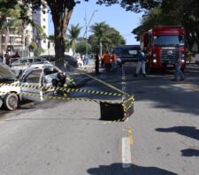 GCM de Suzano prende acusado de incendiar veículo em frente ao Centrus
