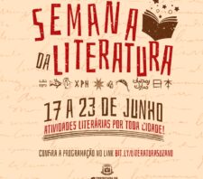 Programação Semana de Literatura – 17 a 23 de Junho