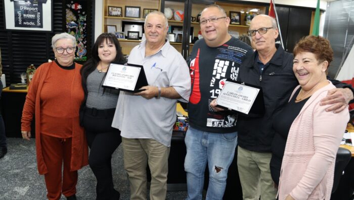 Presidente e secretário do Sindicato dos Servidores são homenageados pela prefeitura