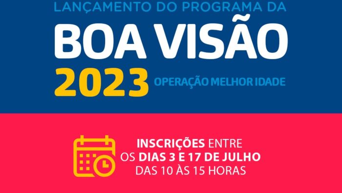 PROGRAMA BOA VISÃO: OPERAÇÃO MELHOR IDADE