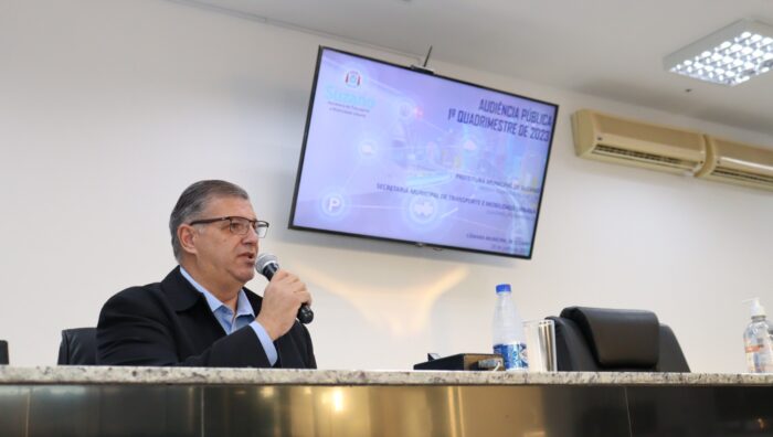 Balanço do 1º quadrimestre é apresentado pela Secretaria de Transporte na Câmara