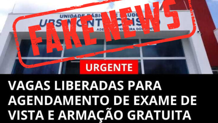 Saúde alerta para anúncios falsos sobre exames oftalmológicos