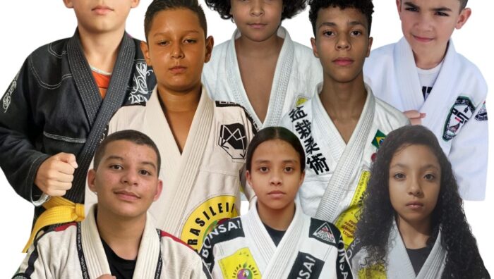 Atletas do jiu-jítsu Suzano participam do Campeonato Sul Americano de Crianças 2023