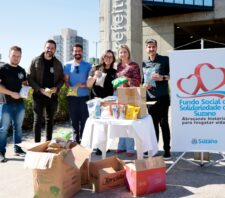 Vip Instituto de Música e vereador Marcio Malt doam alimentos ao Fundo Social