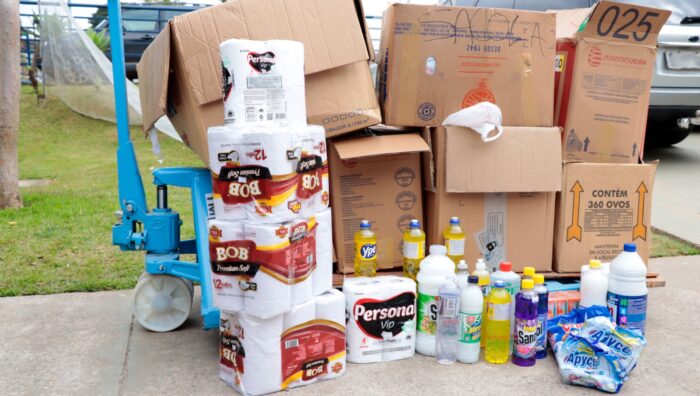 Fundo Social recebe doação de 500 produtos de higiene do grupo ‘Divas Runners’