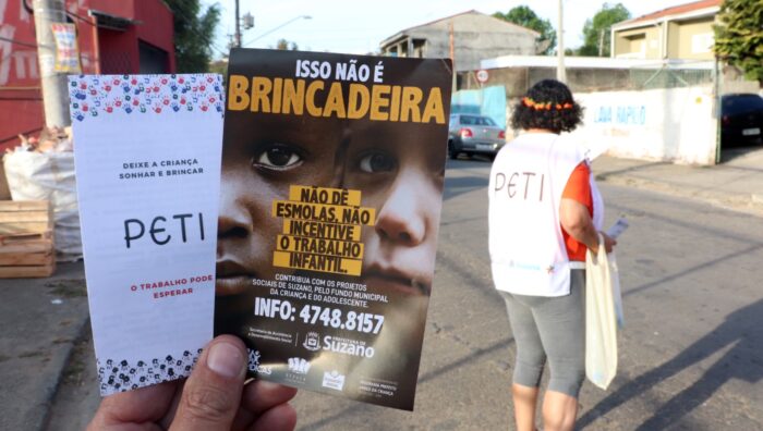‘Adesivaço’ contra o trabalho infantil ocorre neste sábado