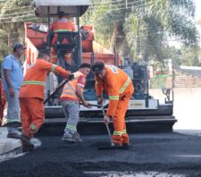 Pavimentação na estrada do Furuyama avança mais 700 metros