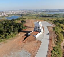 Obras do Parque Mirante do Sesc evoluem com serviços no entorno da ‘pirâmide’