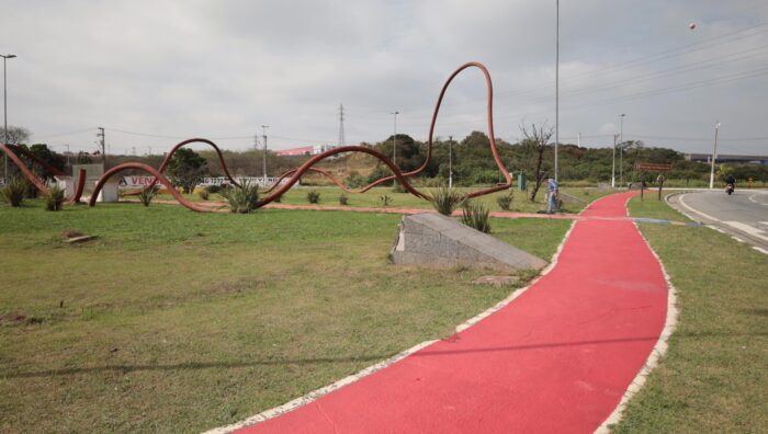 Praça do Sol Nascente passa por serviços de revitalização