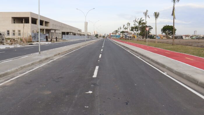 Prolongamento da rua Sete de Setembro é aberto ao tráfego nesta quinta-feira