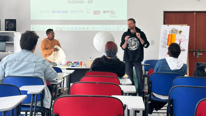 Professores participam de oficina para debater com alunos a importância da água