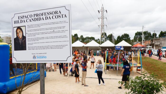 Prefeitura entrega revitalização de área de esporte e lazer no Jardim Maitê