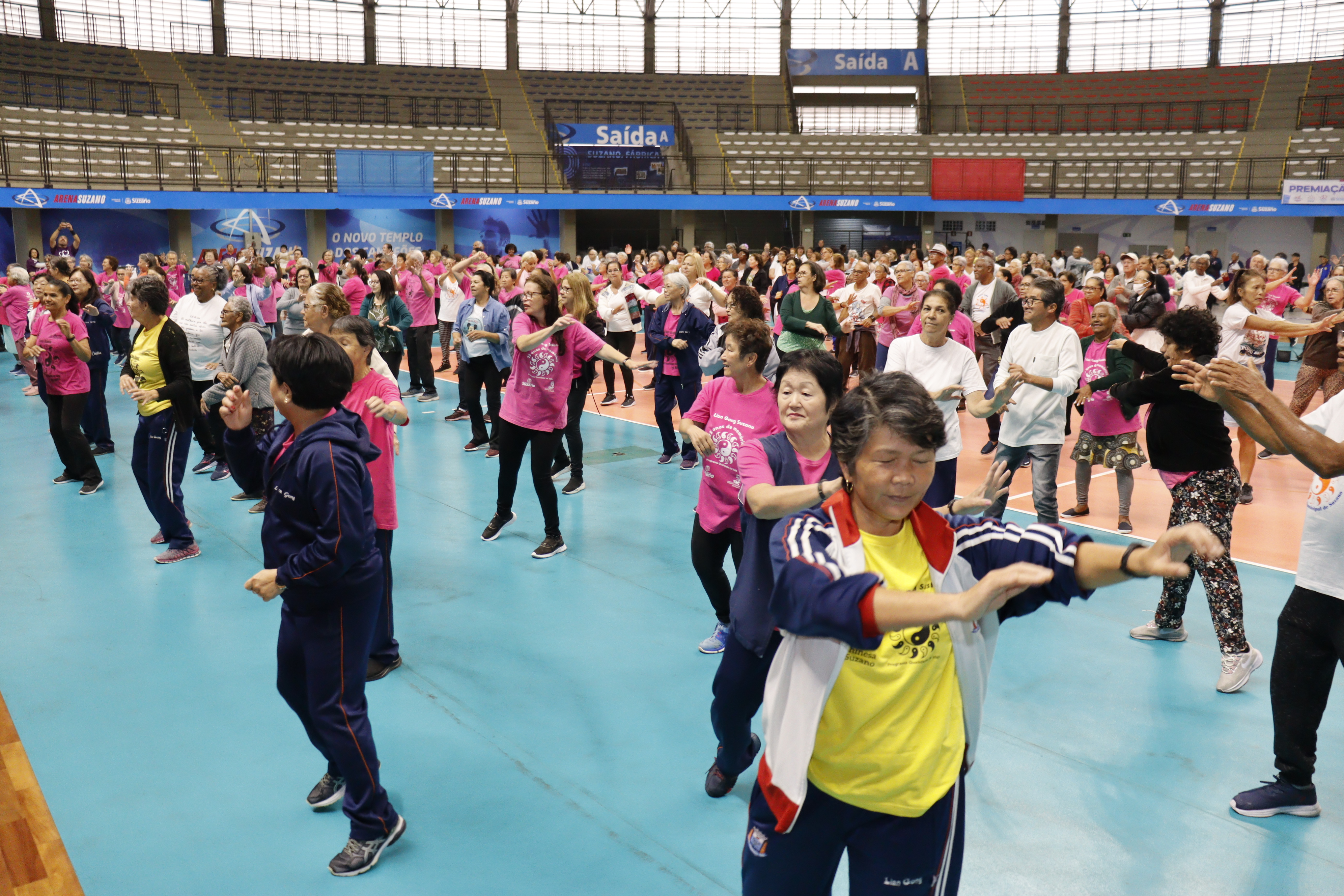 Gincana da Melhor Idade reúne 700 participantes no Parque Max Feffer