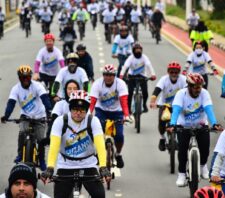 Passeio ciclístico ocorre neste domingo nas imediações do Parque Max Feffer