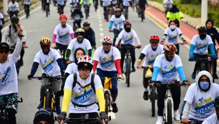 Passeio ciclístico ocorre neste domingo nas imediações do Parque Max Feffer