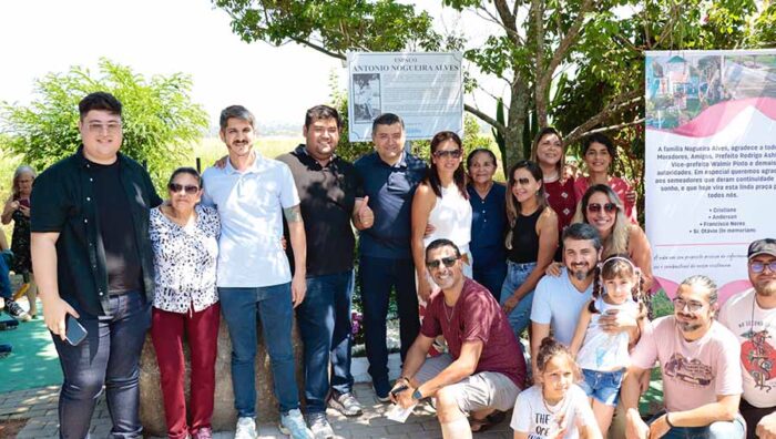 Espaço de convivência é inaugurado no Jardim Nena