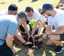 Parque Max Feffer recebe o plantio de 200 mudas de ipês