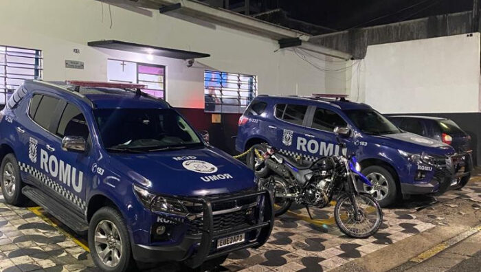 Romu recupera moto roubada e prende suspeito durante patrulhamento