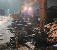 Novas tubulações vão garantir melhoria da drenagem da chuva na região da Vila Amorim