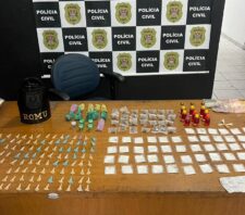 Romu localiza 240 porções de drogas no Jardim Cacique