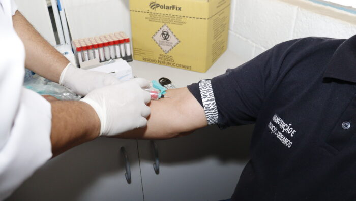 Saúde realiza exames e palestras para servidores da Manutenção