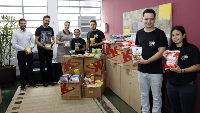 Fundo Social recebe doações de 755 quilos de alimentos