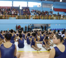 Portelão recebe eventos de ginástica rítmica e basquete neste fim de semana