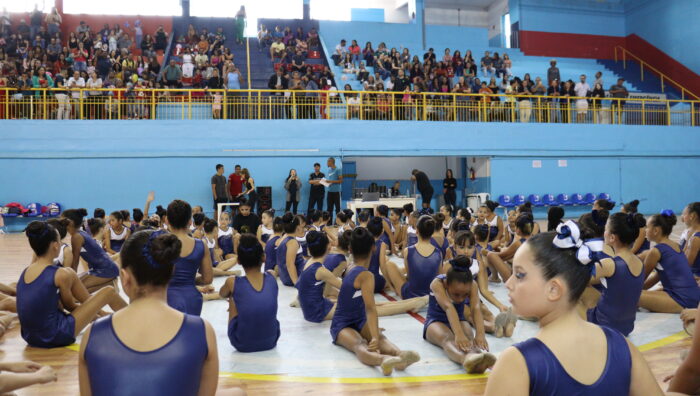Portelão recebe eventos de ginástica rítmica e basquete neste fim de semana