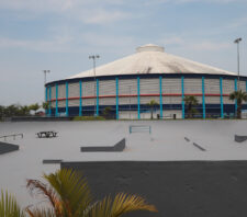 Pista do Suzano Skate Park passa por revitalização e ganha nova pintura