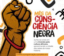 Programação para o mês da Consciência Negra