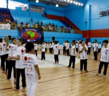 Apresentação no Portelão reúne cerca de 200 praticantes de capoeira