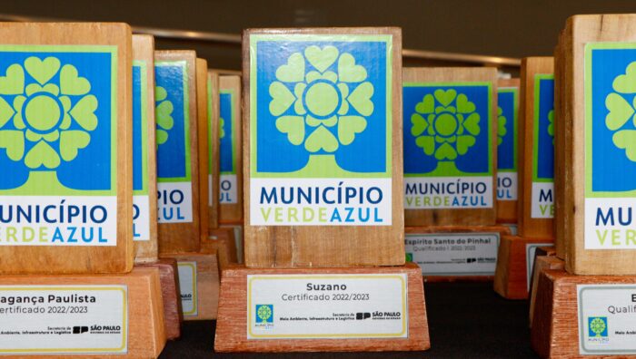 Suzano recebe certificação inédita no ‘Programa Município VerdeAzul’