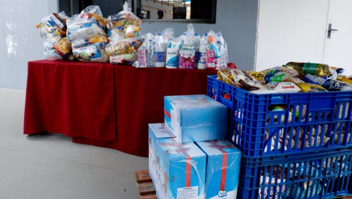 Fundo Social recebe 1,6 tonelada de alimentos