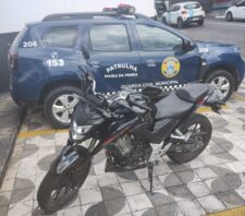 GCM localiza três motocicletas após denúncia e patrulhamento