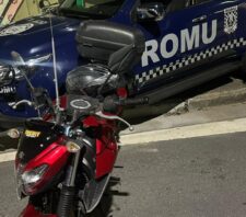 GCM recupera motocicleta roubada minutos após o crime