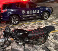 Romu localiza motocicleta irregular no Jardim Colorado